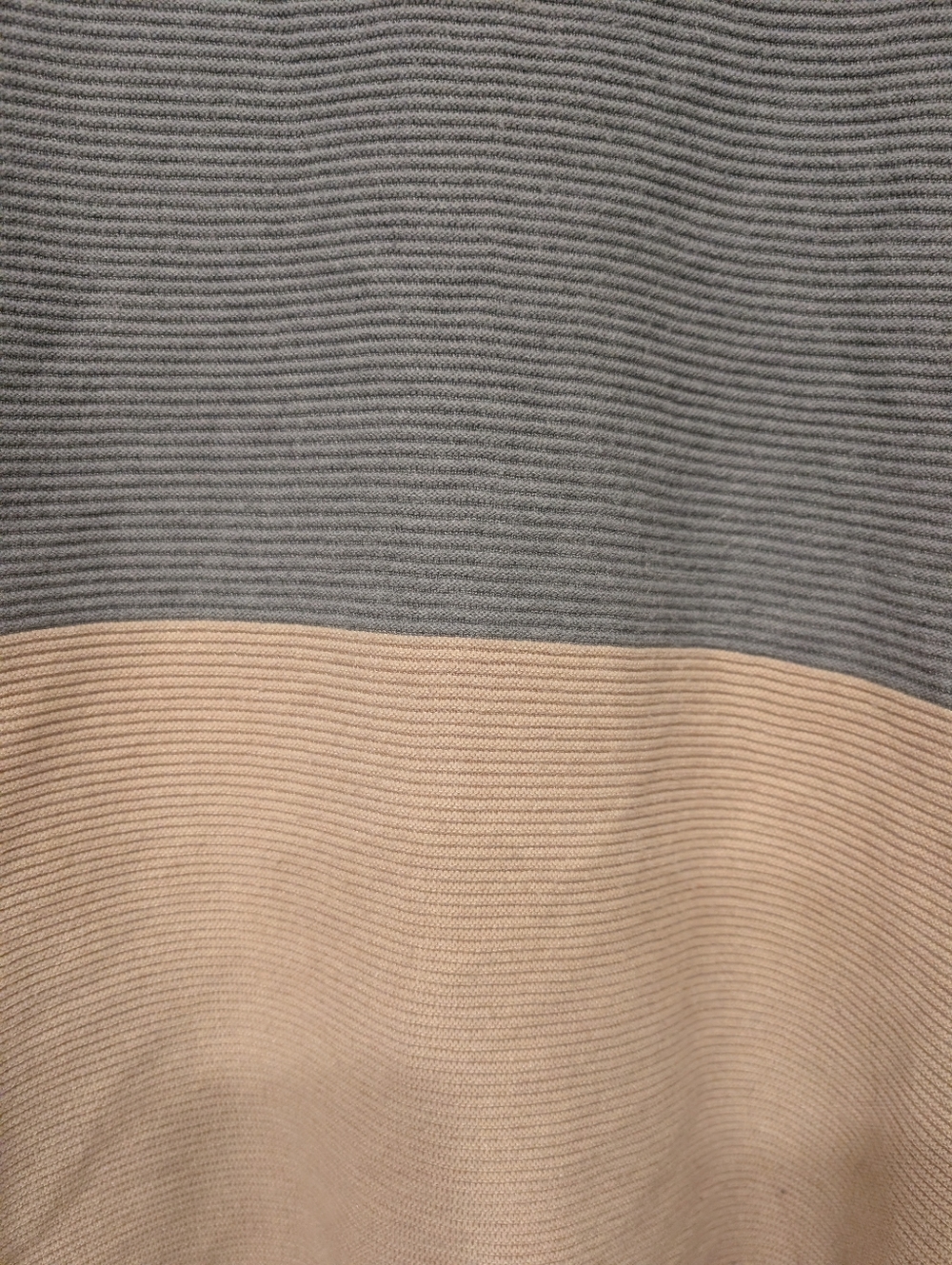 Cyrus Colorblock Knit Sweater - Black, Gray & Blush Plus Size 2X - Picture 7 of 13